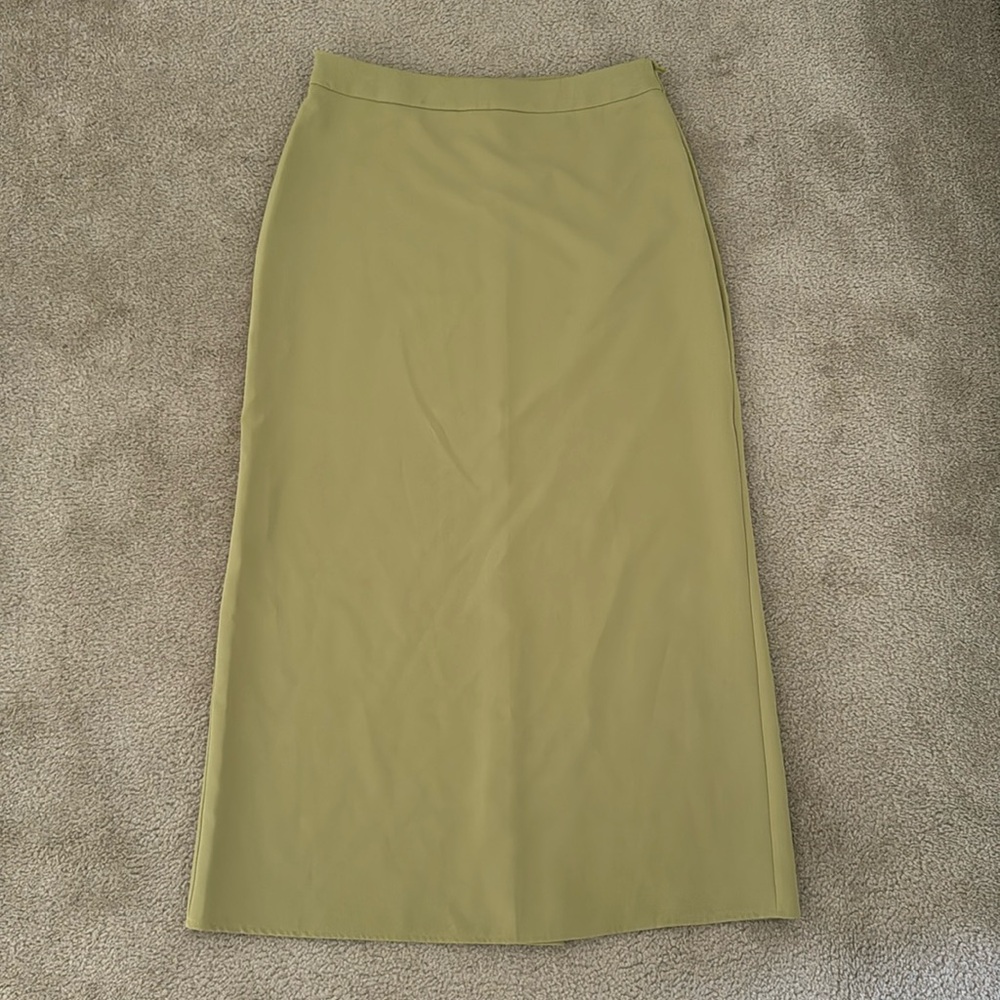 REFKA GREEN MAXI SKIRT/ Size 12
